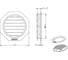 Окно для чердака KROVENT 55х55, коричневый 228860 5