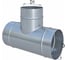 Тройник для круглых воздуховодов Diaflex 125 мм оц.ст.0,55мм УФ-01007509 2