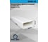 Воздуховод прямоугольный BAUVENT ПВХ 60х204, L=1,5м BV80-15 3
