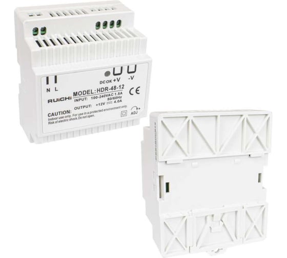 Блок питания RUICHI HDR-48-12 131833