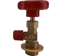 Проколка для баллонов с фреоном, 1 кг, без клапана, резьба внешняя 18 мм, внутренняя 13 мм Car-tool CT-M338