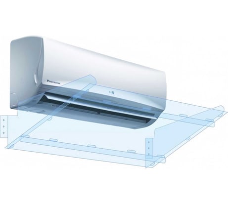 Экран для настенного кондиционера Эконом 900 мм Megaposm ЭК.900