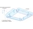 Экран потолочный сборный для кондиционера 950x950 мм Megaposm ЭП.0950.С 3
