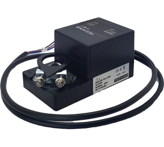 Электропривод реверсивный 04AN/230V, 4Nm, 0-10V, 230AC TECHNO 110401 1