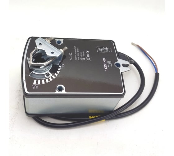 Электропривод воздушной заслонки с пружиной SC-03DF/230V, 3Nm, ON/OFF, 2SPDT, 230AC TECHNO 210310 1