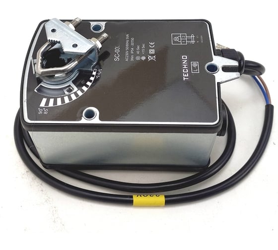 Электропривод воздушной заслонки с пружиной SC-03DF/230V, 3Nm, ON/OFF, 2SPDT, 230AC TECHNO 210310