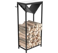 Дровница с полкой MAKE MEBEL ДП 500х300х1100 Белый 9005