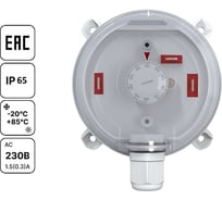 Датчик перепада давления Завод RGP 500-5000 Па (IP65, Россия) DPS-5000-PRO