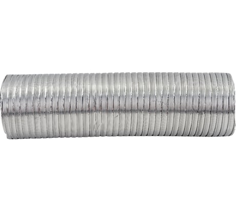Воздуховод гибкий алюминиевый гофрированный 100 мм, L 1.5 м ВИЕНТО 100ВА-1,5