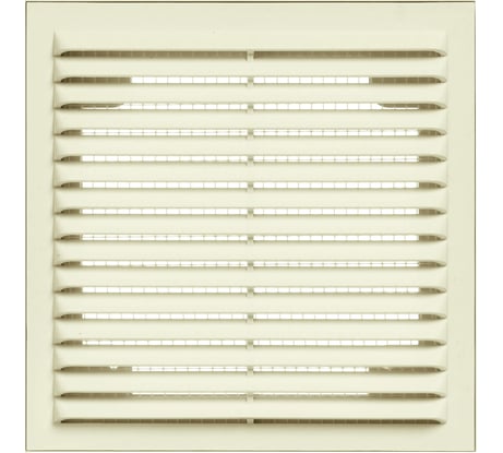 Решетка вентиляционная вытяжная без рамки (230x230 мм; слоновая кость) ВИЕНТО 2323Всл.кость
