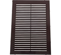 Решетка вентиляционная вытяжная без рамки (170x240 мм; коричневая) ВИЕНТО 1724Вкор