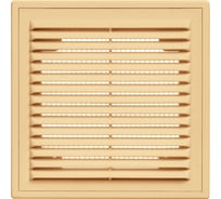 Решетка вентиляционная вытяжная с рамкой (180x250 мм; бежевая) ВИЕНТО 1825ВРбеж