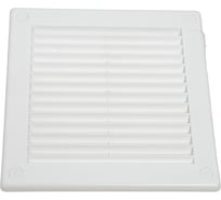 Решетка вентиляционная вытяжная без рамки (150x150 мм; белая) ВИЕНТО 1515TRU