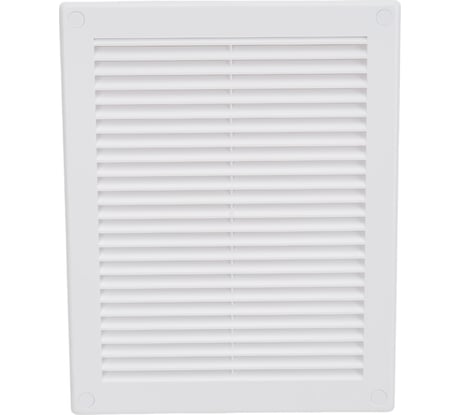 Решетка вентиляционная вытяжная без рамки (200x250 мм; белая) ВИЕНТО 2025TRU