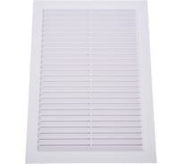 Решетка вентиляционная вытяжная без рамки (170x240 мм; белая) ВИЕНТО 1724В