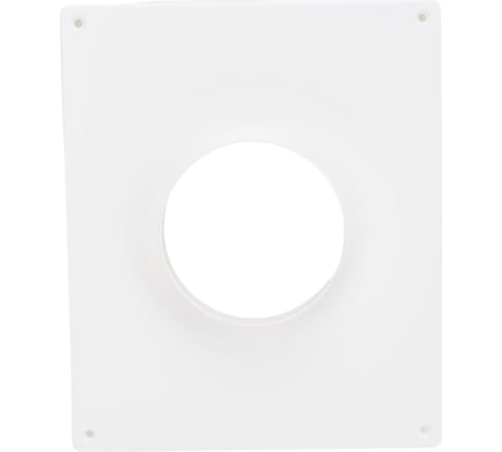 Площадка торцевая пластиковая с фланцем (205x240 мм; 100 мм) ВИЕНТО 100П
