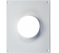 Площадка торцевая пластиковая с фланцем (205x240 мм; 110 мм) ВИЕНТО 110П
