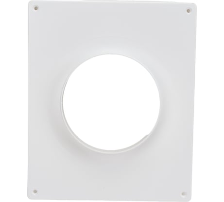 Площадка торцевая пластиковая с фланцем (205x240 мм; 120 мм) ВИЕНТО 120П