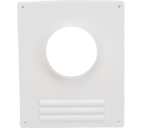 Площадка торцевая пластиковая с фланцем и решеткой (205x240 мм; 100 мм) ВИЕНТО 100ПР