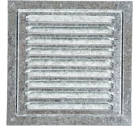 Решетка металлическая (150x150 мм; оцинкованная) ВИЕНТО РМ1515Ц