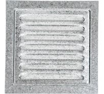 Решетка металлическая (100x100 мм; оцинкованная) ВИЕНТО РМ1010Ц