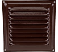 Решетка металлическая (100x100 мм; коричневая) ВИЕНТО РМ1010кор