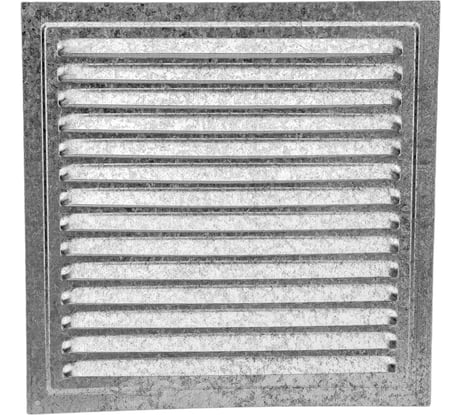 Решетка металлическая (300x300 мм; оцинкованная) ВИЕНТО РМ3030Ц