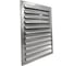 Решетка 900х900 мм, с наружными жалюзи, плоская, белого цвета ООО Вентмаркет PRGW090x90 1