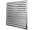 Решетка ООО Вентмаркет 250х700 мм, с наружными жалюзи, накладная, из оцинкованной стали RG45025x70 1