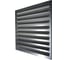 Решетка ООО Вентмаркет 100х1050 мм, с наружными жалюзи, из оцинкованной стали RG01010500 2