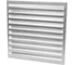 Решетка ООО Вентмаркет 400х900 мм, с наружными жалюзи, из оцинкованной стали RG0409000 1