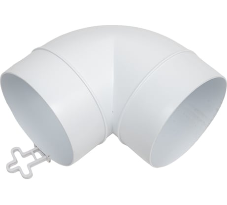 Колено для круглых воздуховодов (100 мм; 90°) ВИЕНТО В10ККП