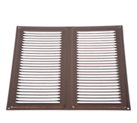 Решетка вентиляционная (250x250 мм; медь) Скобис Т809