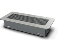 Решетка вентиляционная GRILLUX 11х24 ВЗР2317-Gr