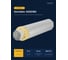 Звукоизолированный, утепленный минеральной ватой 25мм, гибкий алюминиевый воздуховод DEC Sonodec mm x 10м A22S-160 2