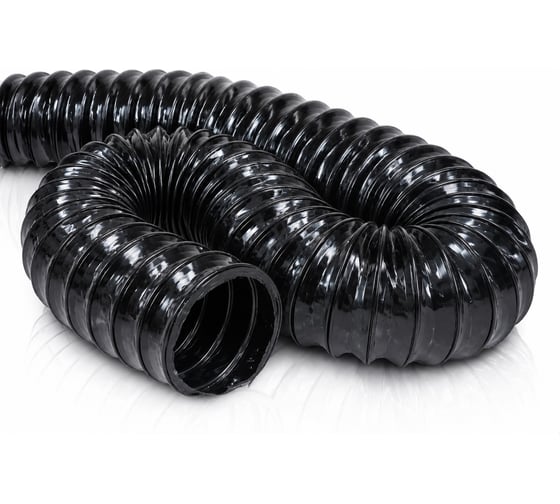 Воздуховод полиуретановый TEX Flex PU-700-63/5 черный PU/Fl-700-63/5Bk