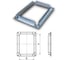 Воздуховод из оцинкованной стали прямоугольный Diaflex 400х400 L-1250/0,55 ш.20 УФ-01019992 4