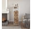Дровница GreenWeen CAPRI с полкой, белая, столешница металл, 40*30*134 GW-DR-CAPRI-W 8