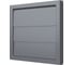 Выход стенной ERA КФ фланец D150/160 жалюзи 190x190 ASA Gray 1919К15.16Ф сер 1