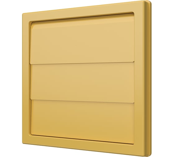 Выход стенной ERA КФ фланец D150/160 жалюзи 190x190 ASA Beige 1919К15.16Ф беж