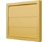 Выход стенной ERA КФ фланец D150/160 жалюзи 190x190 ASA Beige 1919К15.16Ф беж 1