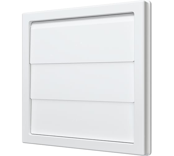Выход стенной ERA КФ фланец 55x110 жалюзи 150x150 ASA 1515К511Ф