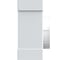 Тройник ERA ТФП D125 с выходом 90х220 пластик 922ТФ12,5П 4