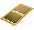 Вентиляционная решетка позолоченная 100x200 мм Amig 1-100х200 ORO 5