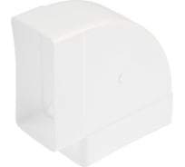 Отвод плоский горизонтальный 55x110 мм Zein 7641520