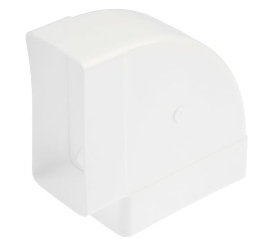 Отвод плоский горизонтальный 55x110 мм Zein 7641520