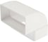 Отвод плоский вертикальный 60x120 мм Zein 7641536 1