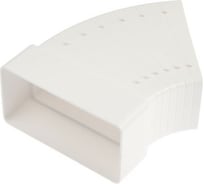 Отвод плоский разноугловой 60x120 мм Zein 7641540