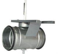 Воздушный клапан КВ 160 мм с площадкой Ventart 4687202649129