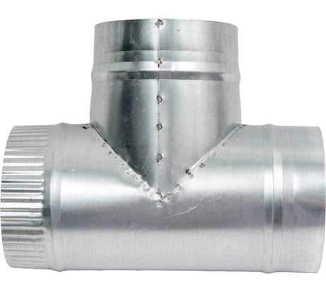 Тройник оцинкованный ВИЕНТО ТМ125Ц